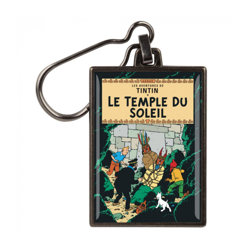 PC METAL ALBUM LE TEMPLE DU SOLEIL TINTIN 6 CM