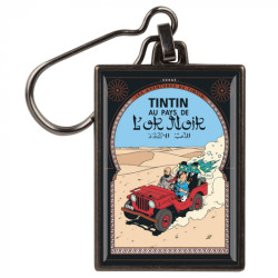 PC METAL L OR NOIR ALBUM TINTIN 6 CM