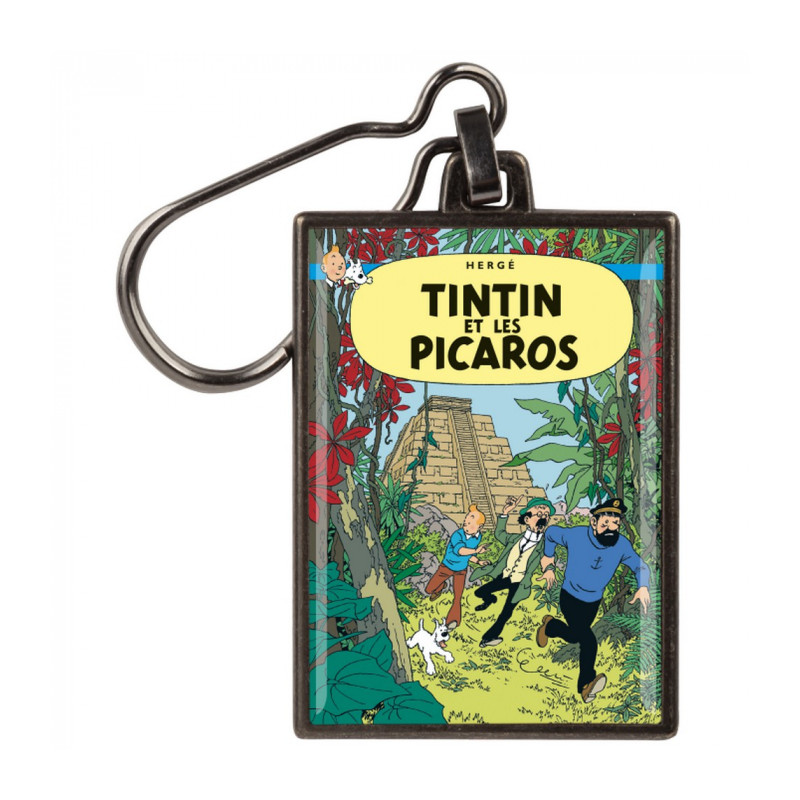 PC METAL ALBUM TINTIN ET LES PICAROS 6 CM