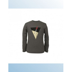 SWEAT TINTIN FUSEE GRIS FONCE TAILLE XXL