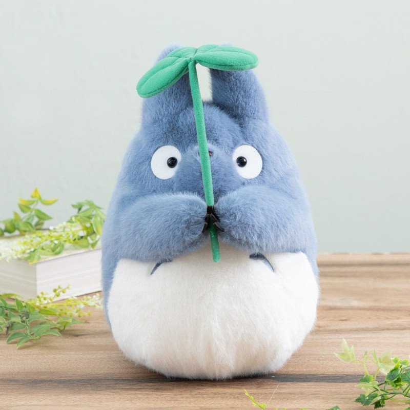 TOTORO BLEU MON VOISIN TOTORO NAKAYOSHI FIGURINE EN PELUCHE MEDIUM 30 CM