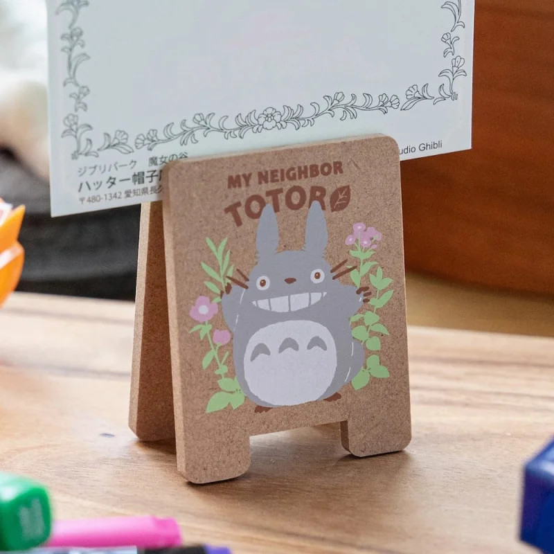 TOTORO GRIS MON VOISIN TOTORO PINCE EN BOIS 4 CM