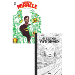 PACK DEDICACE TOM KING, MR MIRACLE & HELEN DE WYNDHORN EDITION PRESTIGE (VF)