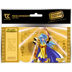 APHRODITE SAINT SEIYA CHEVALIERS DU ZODIAQUE GOLDEN TICKET