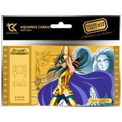 CAMUS AQUARIUS SAINT SEIYA GOLDEN TICKET