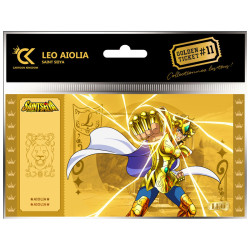 AIOLIA SAINT SEIYA CHEVALIERS DU ZODIAQUE GOLDEN TICKET