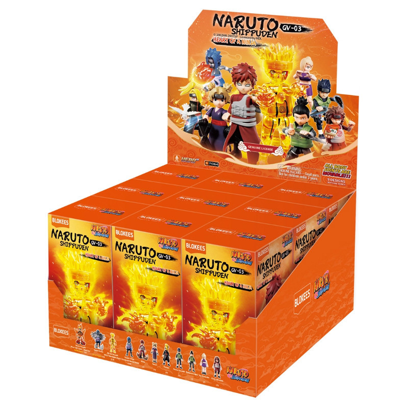 NARUTO BLOKEES GALAXY VERSION 03 NINJA SPIRIT BLIND BOX BLOKEES