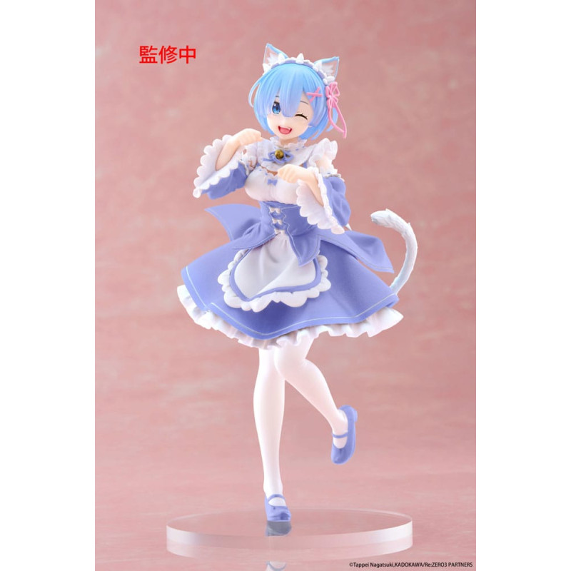 REM CAT MAID VERSION RENEWAL RE ZERO STARTING LIFE IN ANOTHER WORLD COREFUL STATUETTE PVC 18 CM