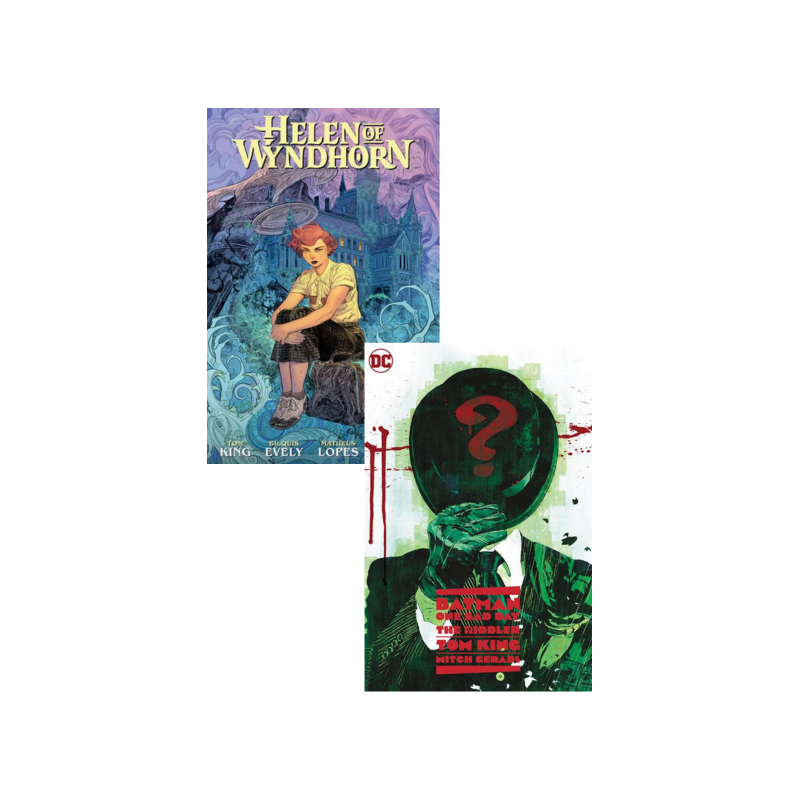 PACK EXTRA TOM KING, HELEN OF WYNDHORN HC & BATMAN ONE BAD DAY HC