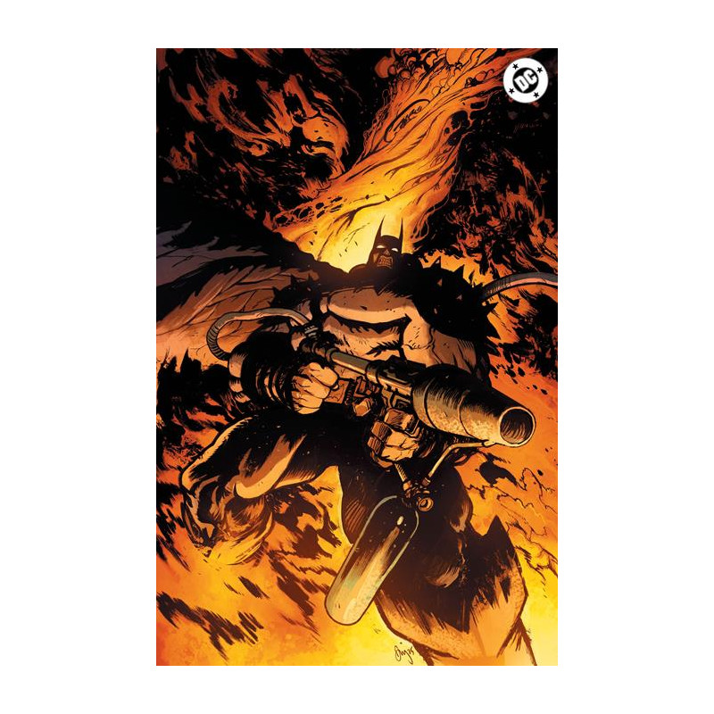 ABSOLUTE BATMAN 2025 ANNUAL 1 (ONE SHOT) 2ND PTG CVR D DANIEL WARREN JOHNSON FLAMETHROWER FOIL VAR