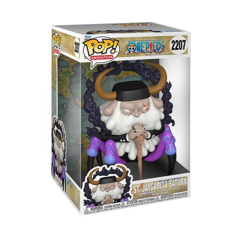 ST JAYGARCIA SATURN ONE PIECE SUPER SIZED JUMBO POP VINYL FIGURINE 25 CM