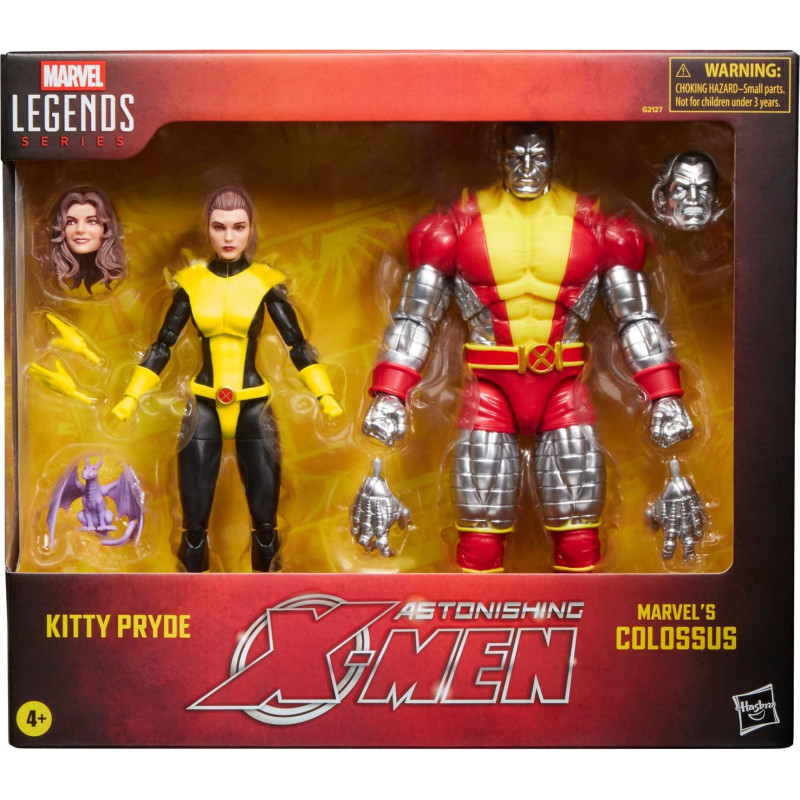 KITTY PRYDE ET COLOSSUS X MEN MARVEL LEGENDS FIGURINE 15 CM