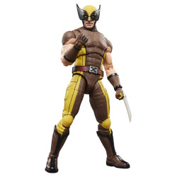DEADPOOL AND WOLVERINE MARVELK LEGENDS FIGURINE WOLVERINE BROWN SUIT 15 CM