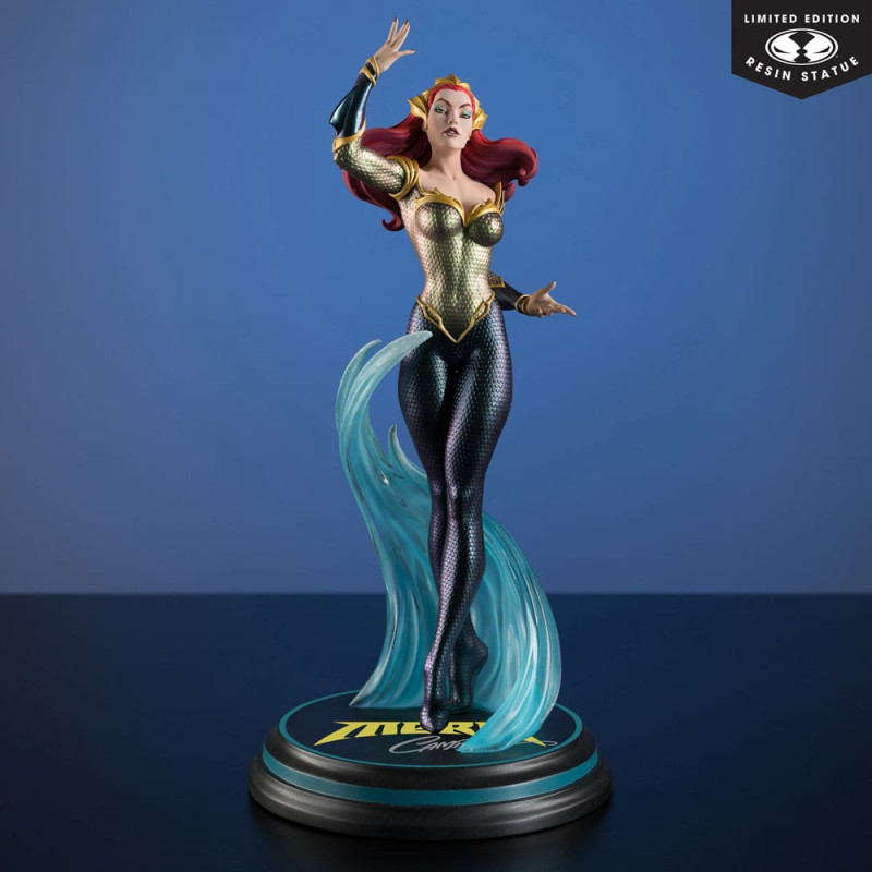 MERA BY J SCOTT CAMPBELL DC DIRECT COVER GIRLS STATUETTE 26 CM