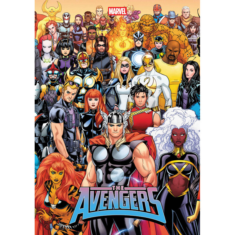AVENGERS 36 CVR A RUSSELL DAUTERMAN WRAPAROUND COVER
