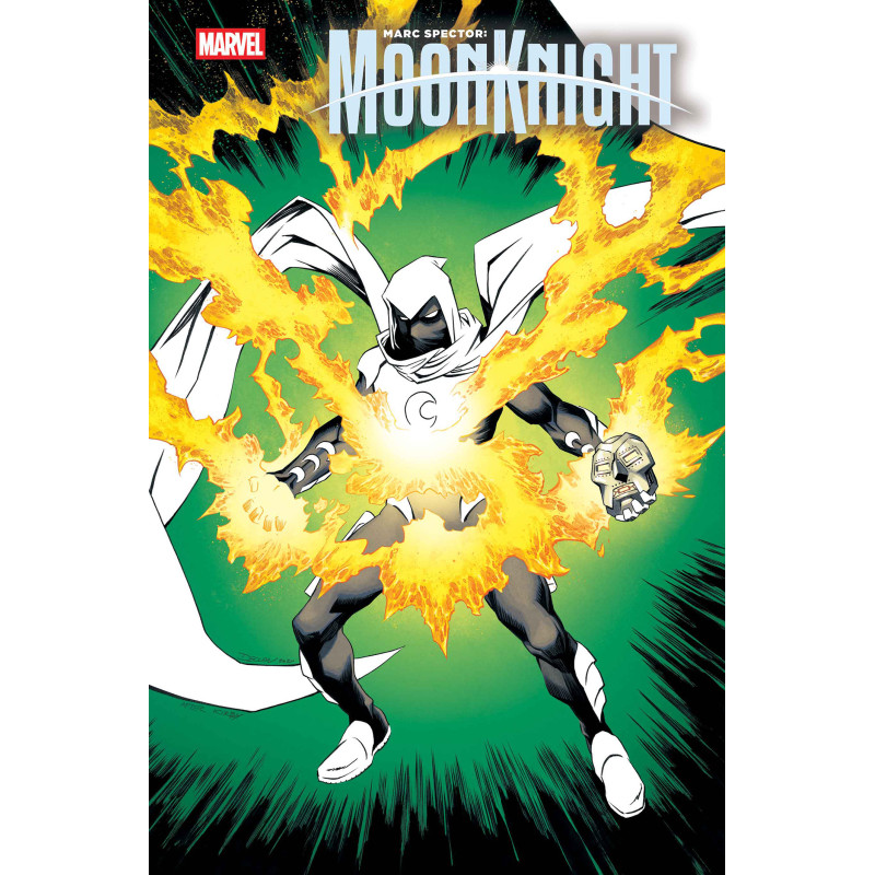 MARC SPECTOR: MOON KNIGHT 2 CVR B DECLAN SHALVEY DOOM HOMAGE VAR