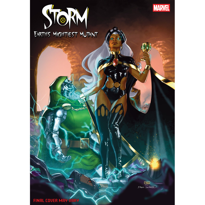 STORM: EARTH'S MIGHTIEST MUTANT 2 CVR B TAURIN CLARKE DOOM HOMAGE VAR