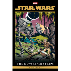 STAR WARS LEGENDS: THE NEWSPAPER STRIPS HC OMNIBUS CVR B AL WILLIAMSON ORD MANTELL DIRECT MARKET EXCLUSIVE COVER