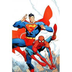 DC MARVEL SUPERMAN SPIDER-MAN 1 (ONE SHOT) CVR A JORGE JIMENEZ