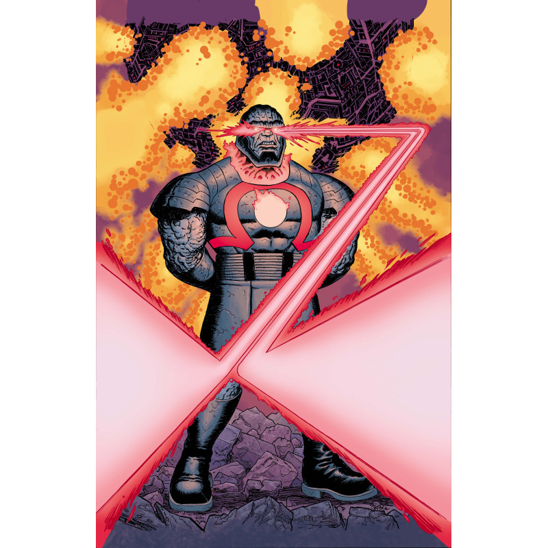 DC K.O. 5 (OF 5) CVR H STEVE SKROCE DARKSEID CARD STOCK VAR