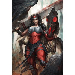 ABSOLUTE WONDER WOMAN 18 CVR C KENDRICK KUNKKA LIM CARD STOCK VAR