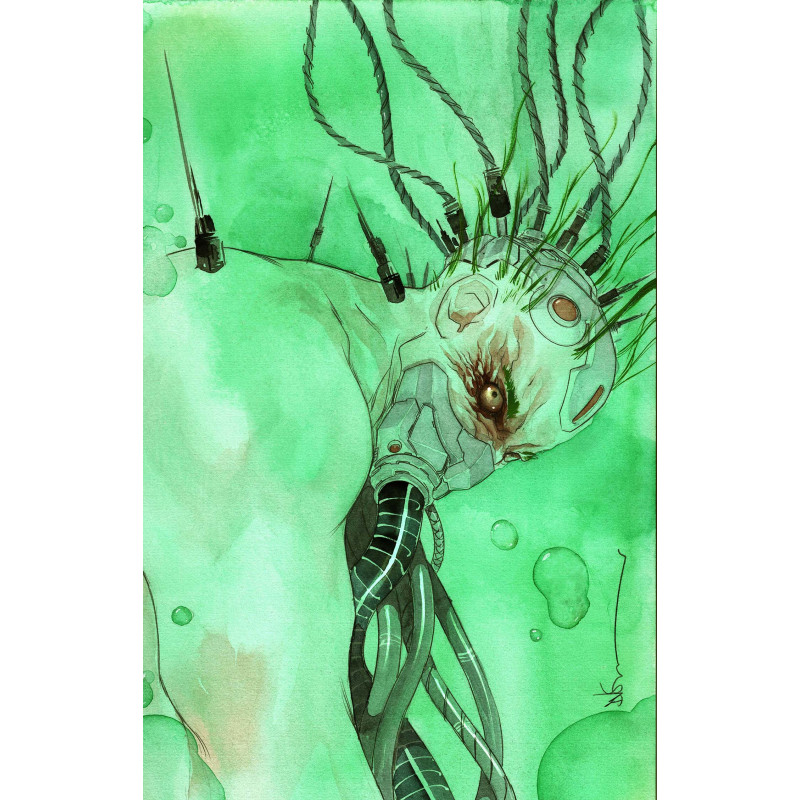 BATMAN 7 CVR B DUSTIN NGUYEN CARD STOCK VAR