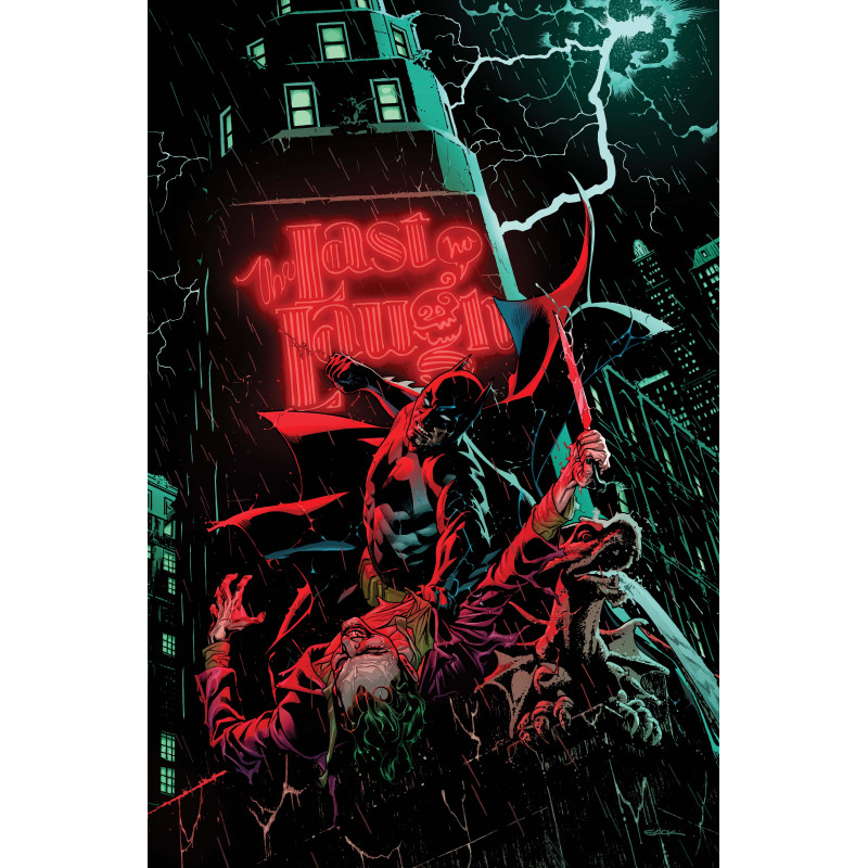 BATMAN 7 CVR D RYAN SOOK CARD STOCK VAR