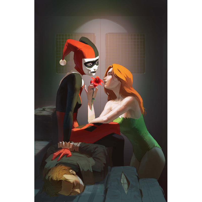 HARLEY QUINN 60 CVR D ASET KAIRAMBAYEV CARD STOCK VAR