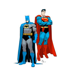 BATMAN SUPERMAN WORLDS FINEST 49 CVR F DAN MORA CORNER BOX SPOT FOIL VAR