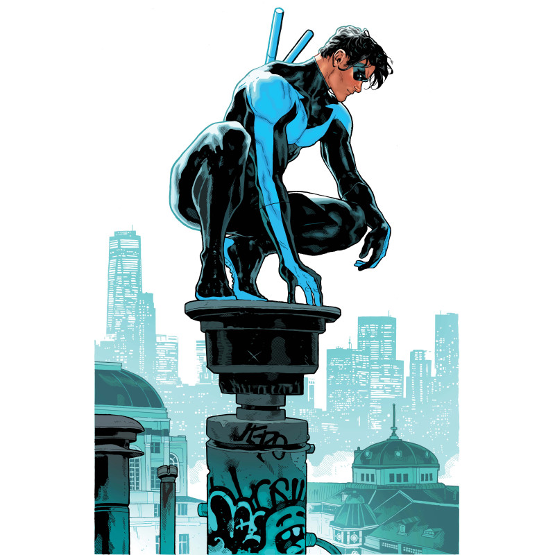 NIGHTWING 136 CVR B JEFF SPOKES CARD STOCK VAR