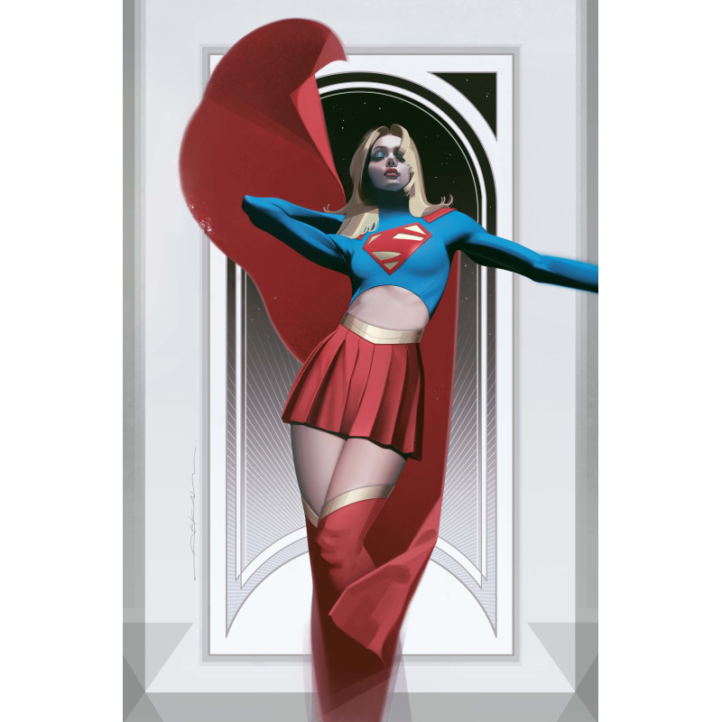 SUPERGIRL 11 CVR C JEFF DEKAL CARD STOCK VAR