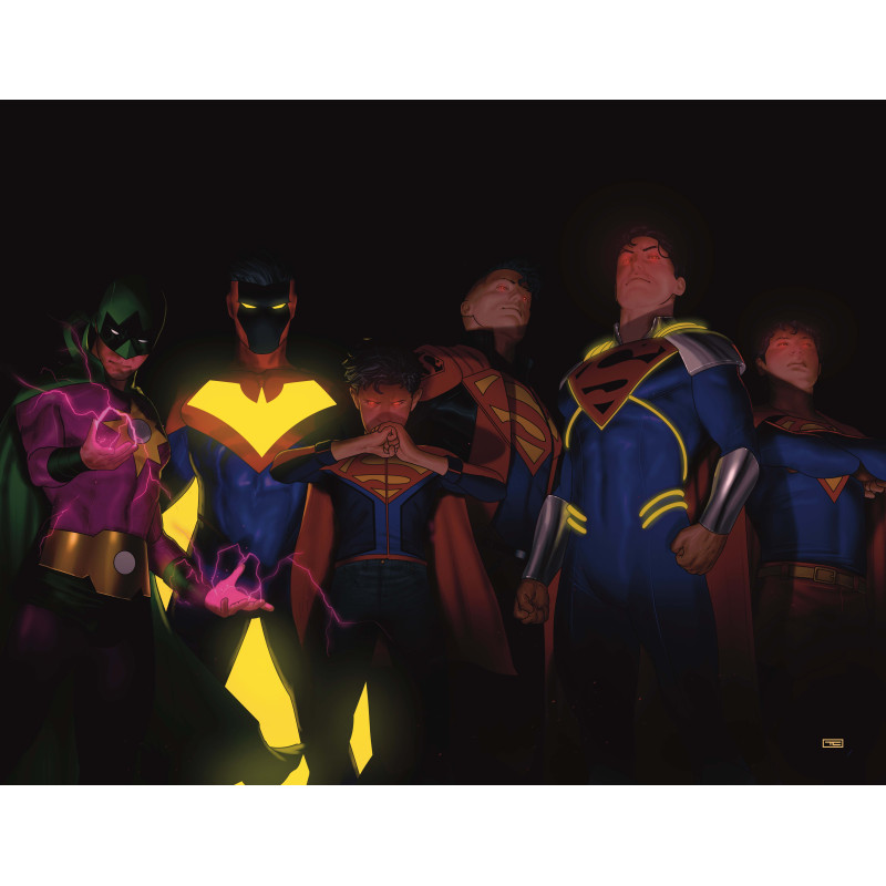 SUPERMAN 36 CVR D TAURIN CLARKE WRAPAROUND CARD STOCK VAR