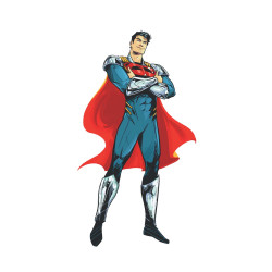 SUPERMAN 36 CVR F SKYLAR PATRIDGE CORNER BOX SPOT FOIL VAR