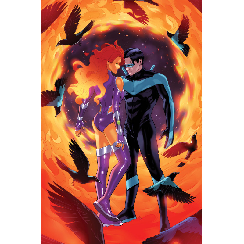 NEW TITANS 33 CVR B STEPHEN BYRNE CARD STOCK VAR