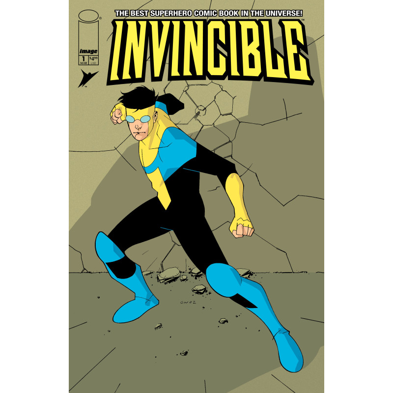 INVINCIBLE FOIL EDITION 1 REPRINT CVR A CORY WALKER & BILL CRABTREE FOIL