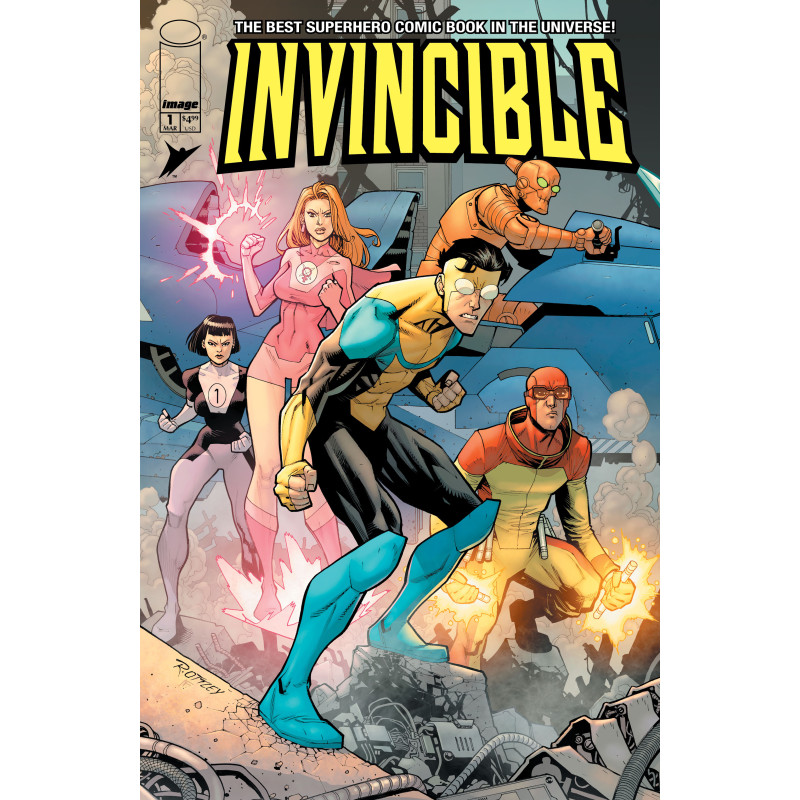 INVINCIBLE FOIL EDITION 1 REPRINT CVR C RYAN OTTLEY & NATHAN FAIRBAIRN VAR