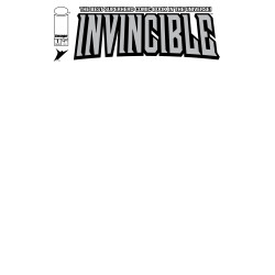 INVINCIBLE FOIL EDITION 1 REPRINT CVR D BLANK SKETCH VAR
