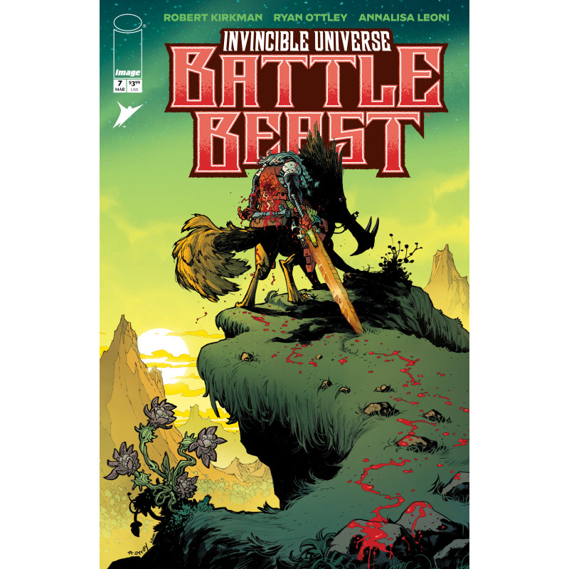 INVINCIBLE UNIVERSE BATTLE BEAST 7 CVR A RYAN OTTLEY & ANNALISA LEONI