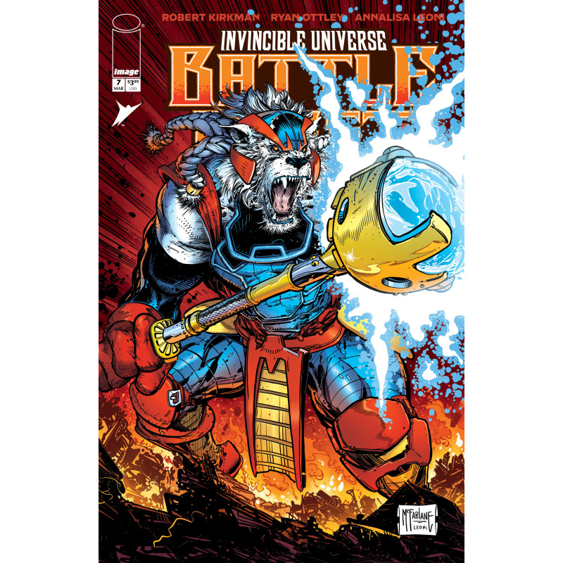 INVINCIBLE UNIVERSE BATTLE BEAST 7 CVR B TODD MCFARLANE & ANNALISA LEONI VAR