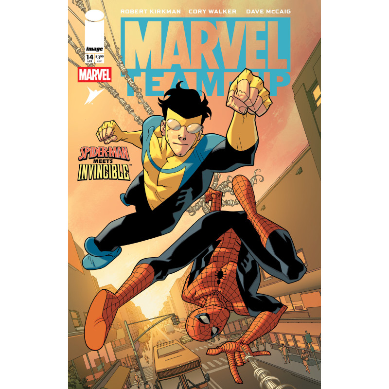 MARVEL TEAMUP 14 FACSIMILE EDITION CVR A CORY WALKER & DAVE MCCAIG