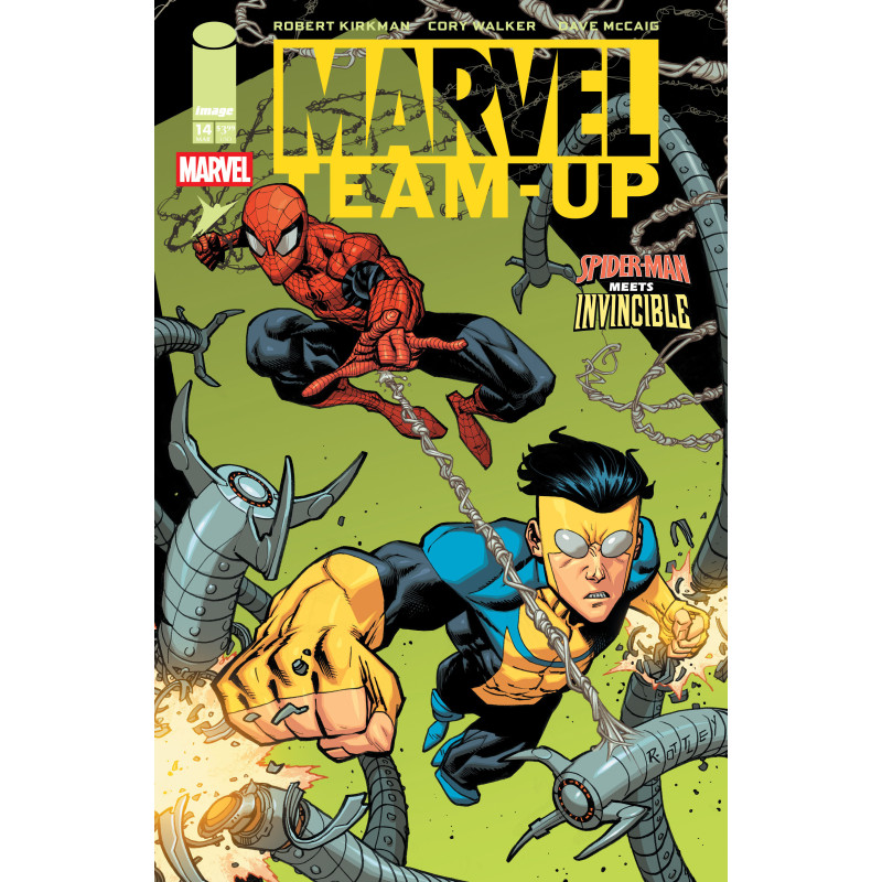 MARVEL TEAMUP 14 FACSIMILE EDITION CVR B RYAN OTTLEY & DAVE MCCAIG VAR