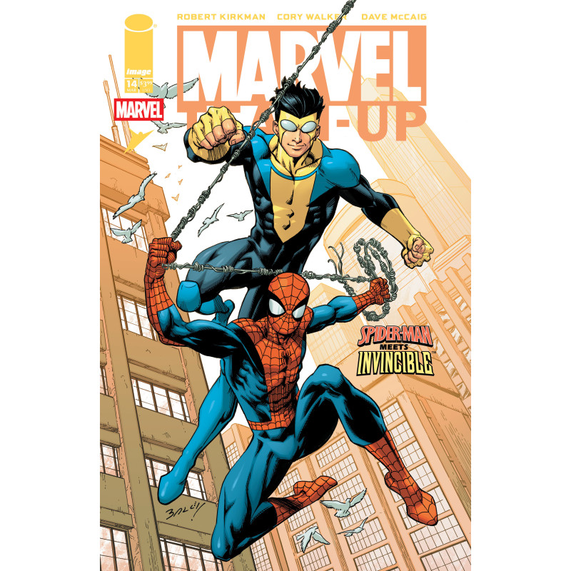 MARVEL TEAMUP 14 FACSIMILE EDITION CVR E MARK BAGLEY & DAVE MCCAIG VAR