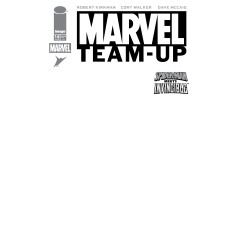 MARVEL TEAMUP 14 FACSIMILE EDITION CVR G BLANK SKETCH VAR