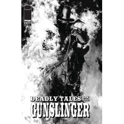DEADLY TALES OF THE GUNSLINGER SPAWN 17 CVR B PATRIC REYNOLDS B&W VAR