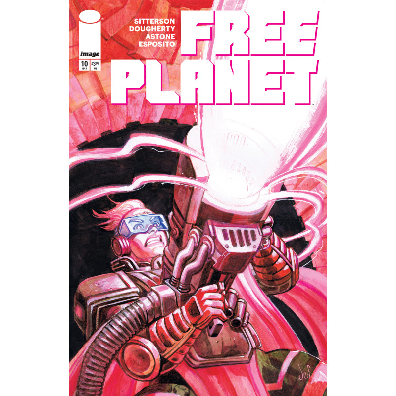 FREE PLANET 10 CVR B JED DOUGHERTY VAR