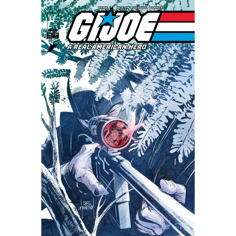 GI JOE A REAL AMERICAN HERO 24 HAMA FILES EDITION 24 CVR B CHRIS MOONEYHAM VAR