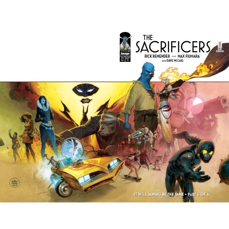 SACRIFICERS 21 CVR C ANDREW ROBINSON WRAPAROUND VAR