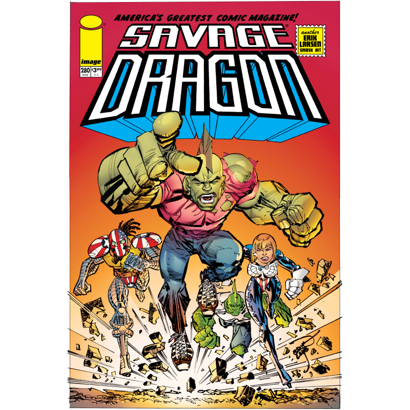 SAVAGE DRAGON 280 CVR A ERIK LARSEN (MR)