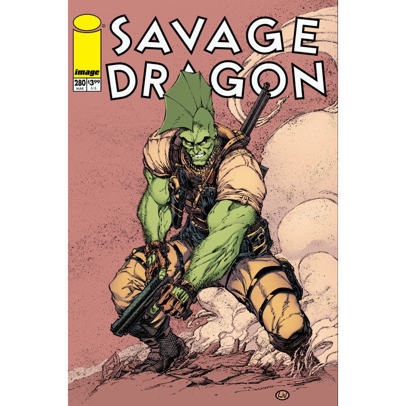 SAVAGE DRAGON 280 CVR C BRETT BOOTH & LIVESAY VAR (MR)