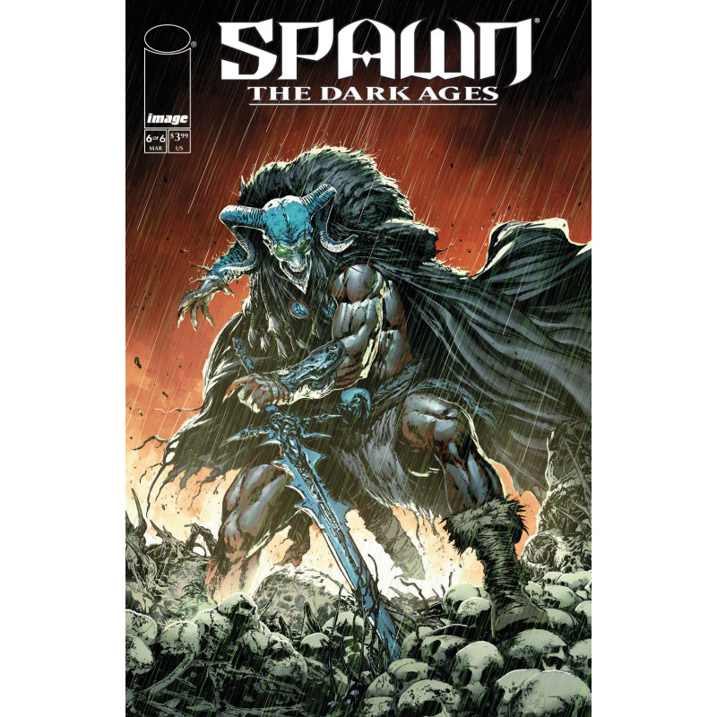 SPAWN THE DARK AGES 6 (OF 6) CVR B RAYMOND GAY VAR